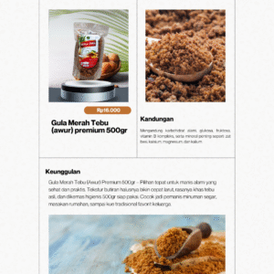 Gula Merah Awur - 500gr